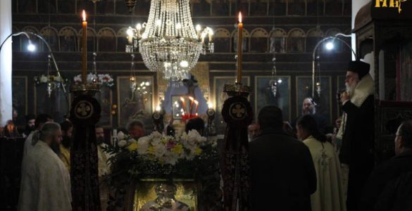 Πανηγυρικός Εσπερινός Δαμασκηνού Στουδίτου στην Άρτα
