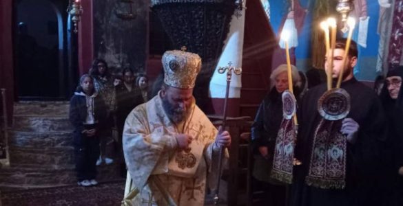 Αρχιερατική Θεία Λειτουργία στην Ιερά Μονή Παναγίας Δουραχάνης Ιωαννίνων