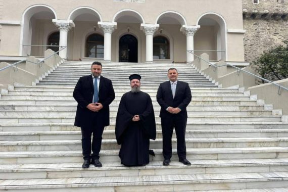 Ο Αιτωλίας Δαμασκηνός στην Ιερά Κοινότητα του Αγίου Όρους