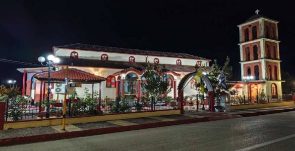 Εσπερινός Συνάξεως Παμμεγίστων Ταξιαρχών στη Μητρόπολη Θεσσαλιώτιδος