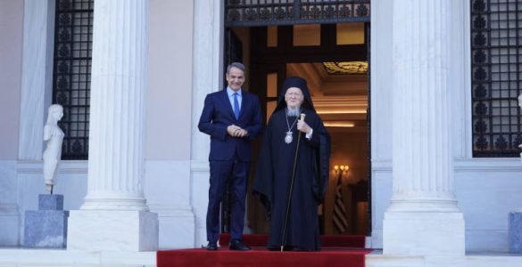 Συνάντηση του Οικουμενικού Πατριάρχου με τον Πρωθυπουργό της Ελλάδος