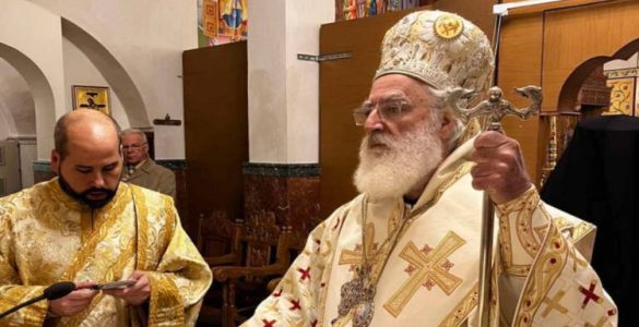 Θεία Λειτουργία στον Ιερό Μετοχιακό Ναό του Αγίου Αποστόλου Ανδρέου Θεσσαλονίκης
