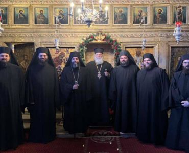 Εκλογή Ηγουμένου στην Ιερά Μονή Αγίων Θεοδώρων στην Κέρκυρα