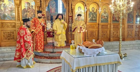 Η Εορτή των Αγίων Τριών Παίδων εν Καμίνω στη Μητρόπολη Μαρωνείας