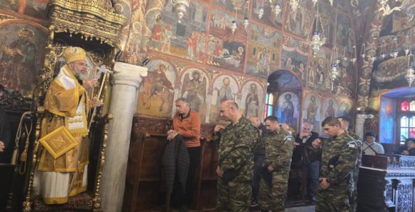 Αρχιερατική Θεία Λειτουργία στην Ιερά Μονή Πανορμίτου Σύμης