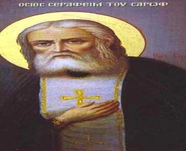 2 Ιανουαρίου: Όσιος Σεραφείμ του Σαρώφ