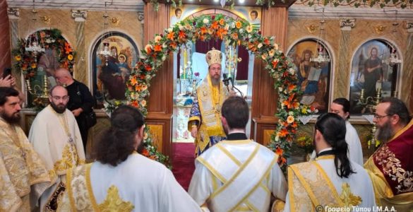 Η Εορτή της Ανακομιδής των Λειψάνων του Αγίου Νικολάου στη Μητρόπολη Αιτωλοακαρνανίας