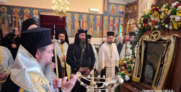 Η Εικόνα της Παναγίας Σουμελά στο Αγρίνιο