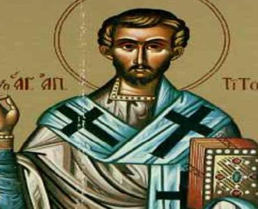 25 Αυγούστου: Άγιος Τίτος ο Απόστολος