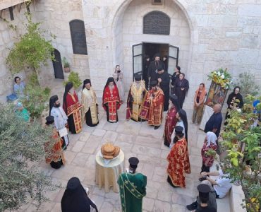 Η Μνήμη της Αποτομής της Κεφαλής του Τιμίου Προδρόμου στο Πατριαρχείο Ιεροσολύμων