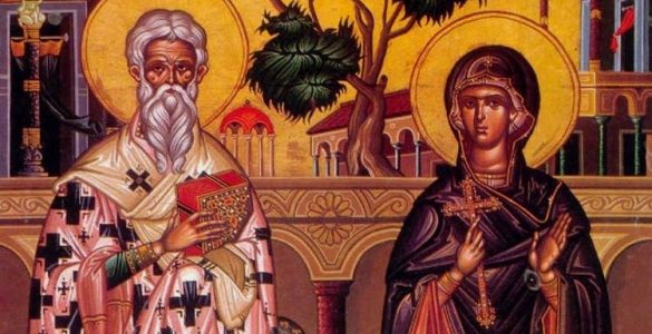 2 Οκτωβρίου: Άγιος Κυπριανός ο Ιερομάρτυρας και Αγία Ιουστίνη