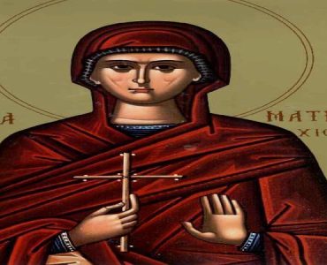 20 Οκτωβρίου: Οσία Ματρώνα η Χιοπολίτιδα