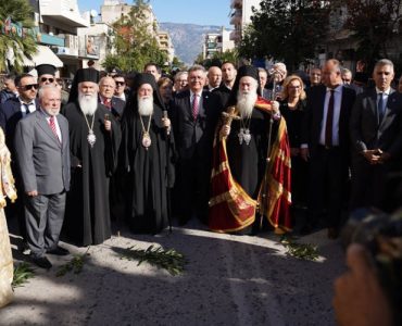 Ενθρόνιση του νέου Μητροπολίτου Κορίνθου Παύλου