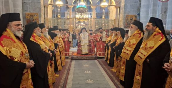 Η εικοστή επέτειος της ενθρονίσεως του Πατριάρχου Ιεροσολύμων Θεοφίλου