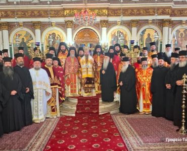 Τρίτη επέτειος Ενθρονίσεως Μητροπολίτου Αιτωλοακαρνανίας Δαμασκηνού