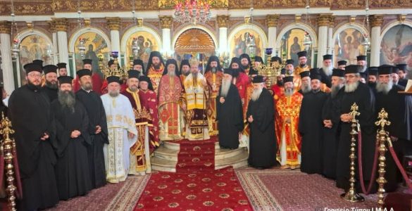 Τρίτη επέτειος Ενθρονίσεως Μητροπολίτου Αιτωλοακαρνανίας Δαμασκηνού