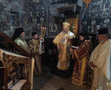 Τιμώντας τον όσιο Στυλιανό στη Μητρόπολη Θεσσαλιώτιδος