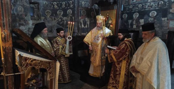 Τιμώντας τον όσιο Στυλιανό στη Μητρόπολη Θεσσαλιώτιδος