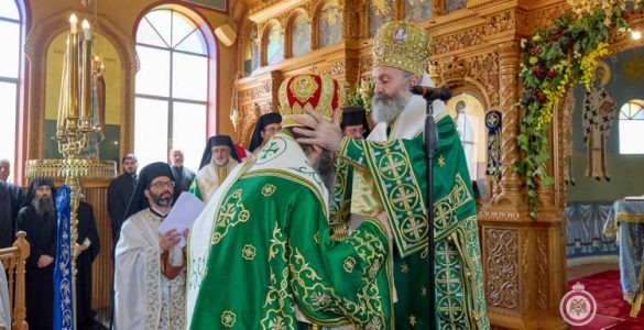 Με λαμπρότητα πραγματοποιήθηκε η ενθρόνιση του Επισκόπου Καμπέρας Αθηναγόρου