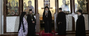 Ο Αρχιεπίσκοπος Ιερώνυμος στο Ιερό Ησυχαστήριο του Αγίου Πορφυρίου στο Μήλεσι