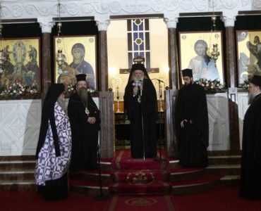 Ο Αρχιεπίσκοπος Ιερώνυμος στο Ιερό Ησυχαστήριο του Αγίου Πορφυρίου στο Μήλεσι