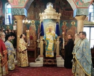 Με λαμπρότητα η πανήγυρη του Μητροπολιτικού Ιερού Ναού Αγίου Νικολάου Μεγαλοπόλεως