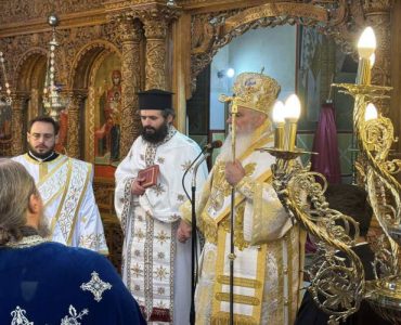 Χειροτονία πρεσβυτέρου στη Μητρόπολη Καλαβρύτων