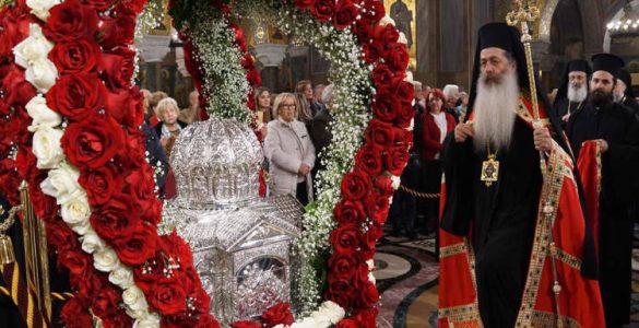 Πολυαρχιερατικός Εσπερινός για τον Πολιούχο των Πατρών Άγιο Ανδρέα