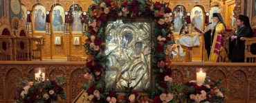 Υποδοχή της Ιεράς Εικόνας της Παναγίας Τρυπητής στο Αγρίνιο