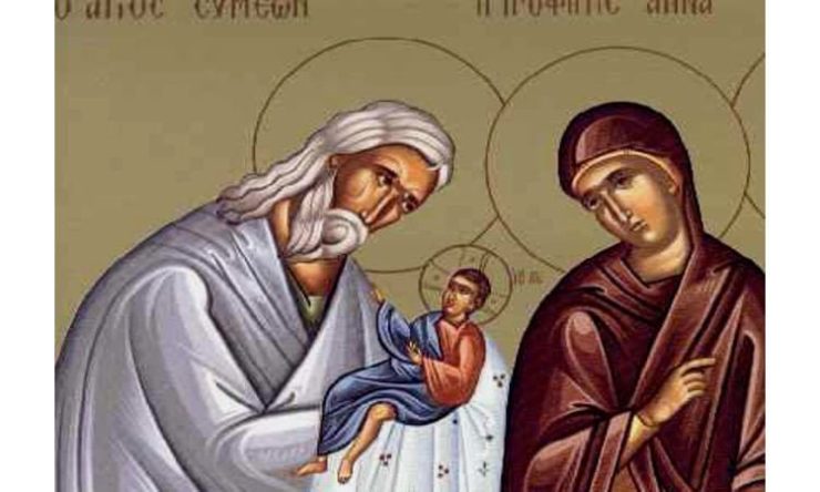 3 Φεβρουαρίου: Άγιος Συμεών ο Θεοδόχος και Αγία Άννα η Προφήτιδα