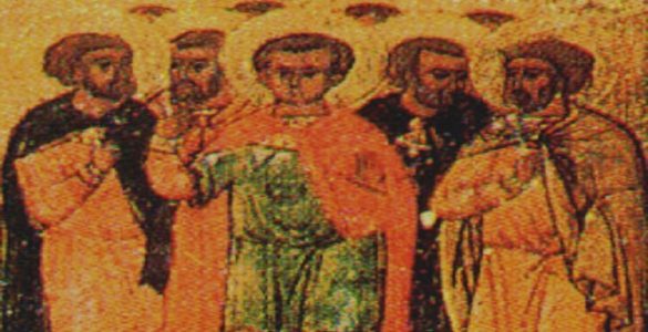 15 Μαρτίου: Άγιος Αγάπιος και των συν αυτώ μάρτυρες