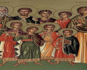 1 Αυγούστου: Άγιοι Επτά Μακκαβαίοι, η μητέρα τους Σολομονή και ο διδάσκαλός τους Ελεάζαρος