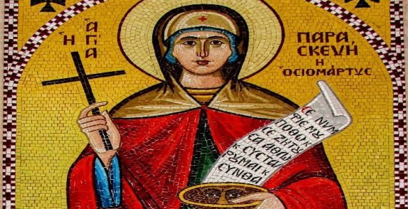26 Ιουλίου: Αγία Παρασκευή η Οσιομάρτυς