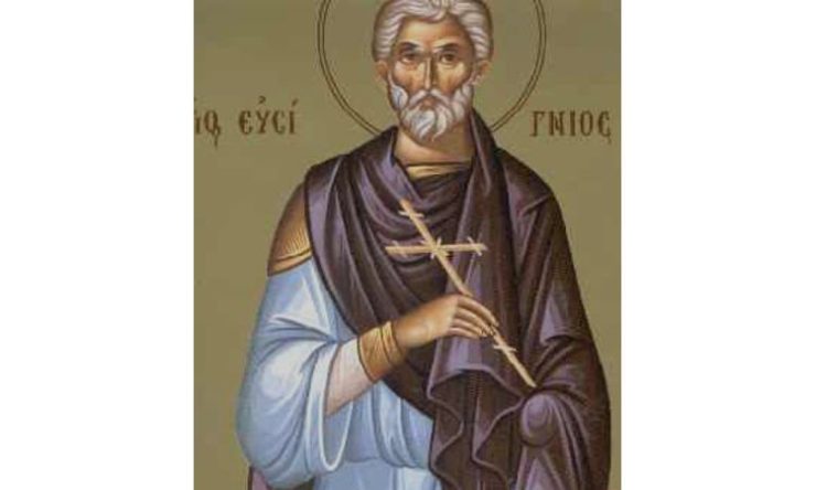 5 Αυγούστου: Άγιος Ευσίγνιος
